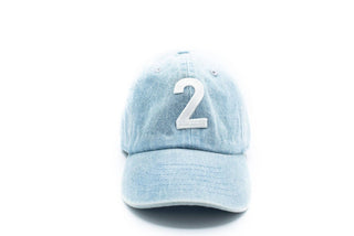 Denim Number Baseball Hat - Hat- Rey to Z