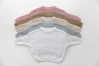 Oversized Sweater - Sweater- Honey Moon Baby Co