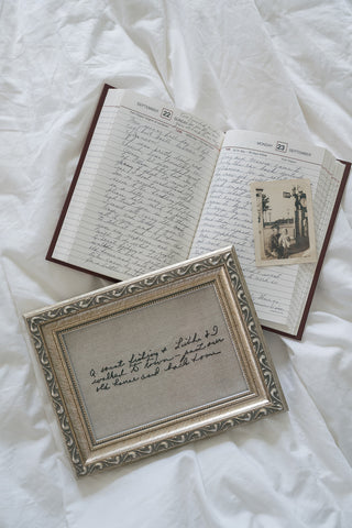 The Embroidered Note