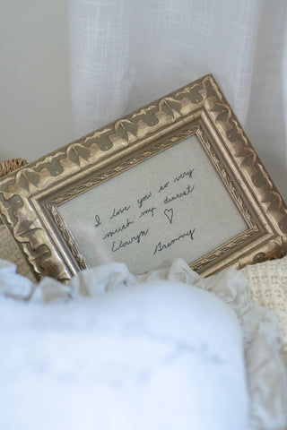 The Embroidered Note