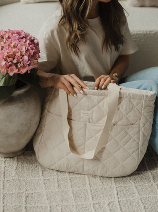 Quilted Diaper Bag