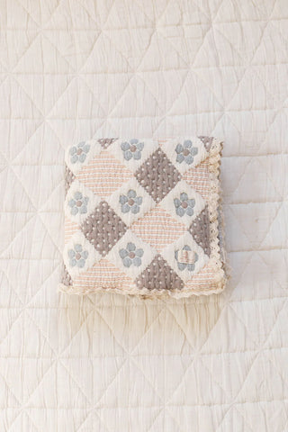 Prairie Quilt | Blush + Chambray