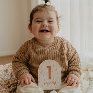 Baby Milestone Cards - Milestone- Fox & Fallow