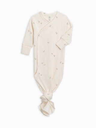 Indy Kimono Gown - Infant gown- Colored Organics