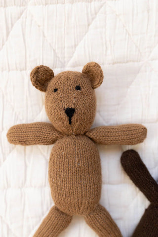 Knit Teddy - Plush Toy - New Grain