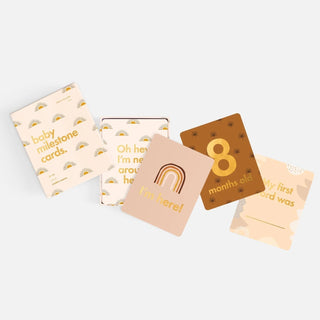 Baby Milestone Cards - Milestone- Fox & Fallow