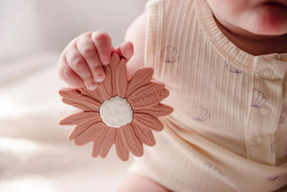 Silicone Daisy Teether - Teether- Woven Kids