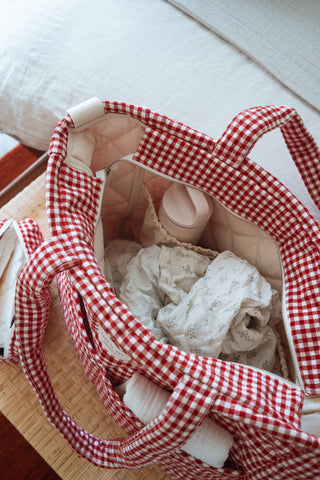 Quilted Diaper Bag - Diaper Bags - Dans le Sac