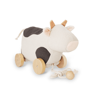 Willow the Pull-Along Cow - Plush Toy- Little Lamb Kind