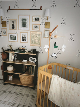 Vintage Golf 6 Layer Gauze Blanket - Blanket - Ellie and Layne