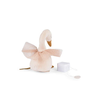 Musical swan - The Little School of Dance - Moulin Roty - Plush Toy - Moulin Roty