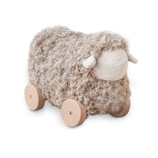 Button the Pull-Along Sheep - Plush Toy- Little Lamb Kind