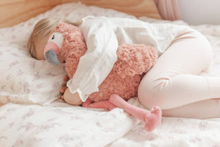 Francesca: The Weighted Flamingo - Plush Toy - Mindful and Co Kids USA