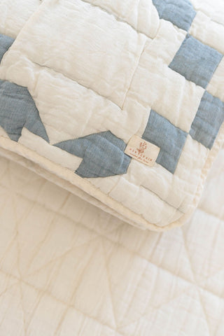 Bluebelle Cottage Quilt - Blanket - New Grain