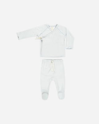 Wrap Top + Pants Set - Sets- Quincy Mae