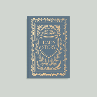Dad's Story: A Memory and Keepsake Journal for My Family - Books- Paige Tate & Co.