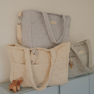 Quilted Diaper Bag - Diaper Bags - Dans le Sac