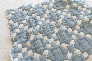 Bluebelle Cottage Quilt - Blanket - New Grain