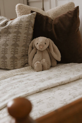 Serenity Floral 6 Layer Gauze Blanket - Blanket - Ellie and Layne