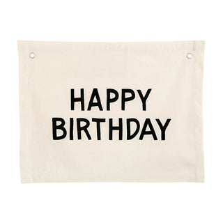 Happy Birthday Banner - Nursery Decor- Imani + KIDS