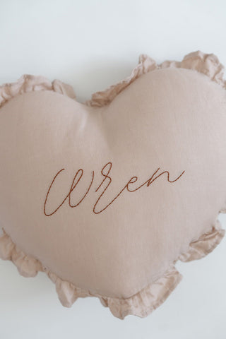 Custom Mystery Heart Pillow - Pillow - Honey Moon Baby Co