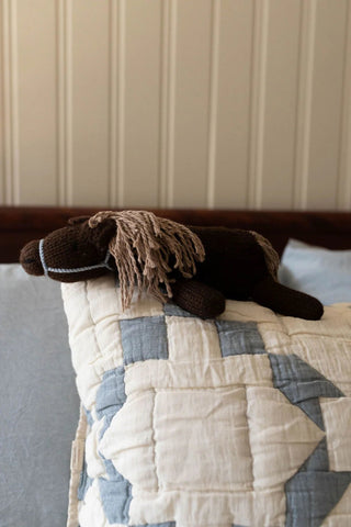 Knit Pony - Plush Toy - New Grain