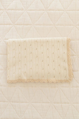 Pointelle Knit Blanket - Blanket - New Grain