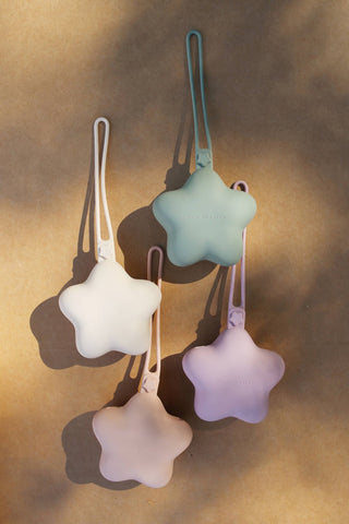 Silicone Star Pacifier Case - Pacifier Holder - Marlowe & Co