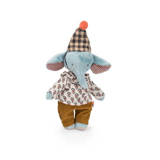 Pablo the Elephant - Plush Toy- Moulin Roty