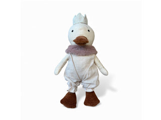 Wanda Duck - Plush Toy - and the little dog laughed