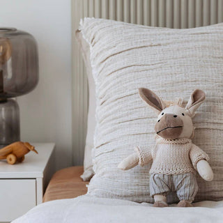 Cedric Donkey - Plush Toy - and the little dog laughed