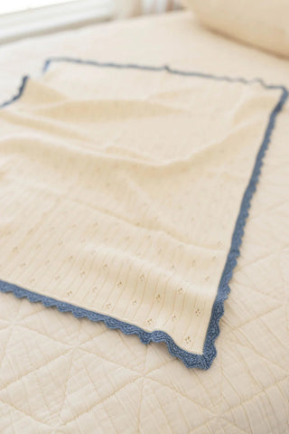 Pointelle Knit Blanket - Blanket - New Grain