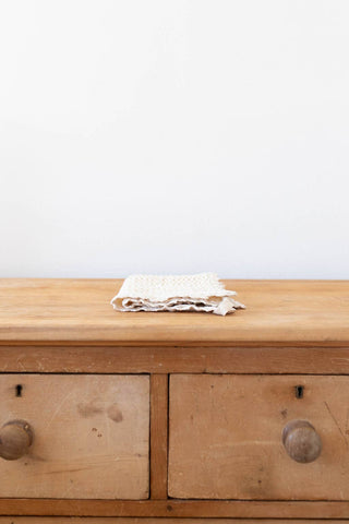 Cozy Waffle Lovie - Pacifier Holder - New Grain