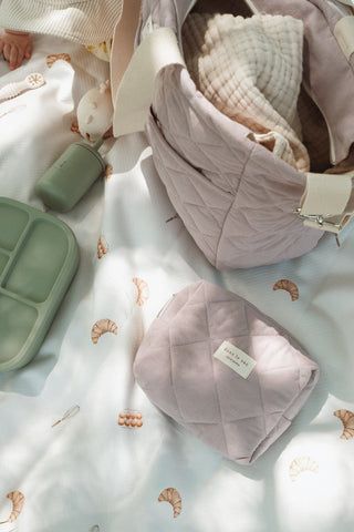 Quilted Diaper Bag - Diaper Bags - Dans le Sac
