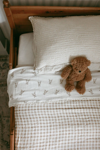 Teddy Bear Blanket - Blanket - Ellie and Layne