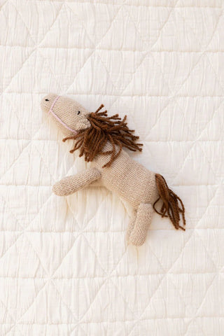 Knit Pony - Plush Toy - New Grain
