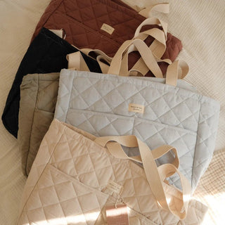 Quilted Diaper Bag - Diaper Bags - Dans le Sac