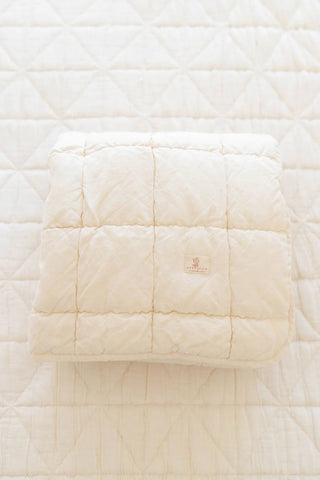 Cloud Quilt - Blanket- New Grain