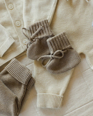 Knit Booties - Booties- Quincy Mae