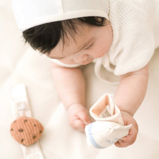 Milk + Cookie Rattles - Toys- Little Lamb Kind