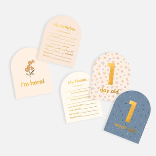 Baby Milestone Cards - Milestone- Fox & Fallow