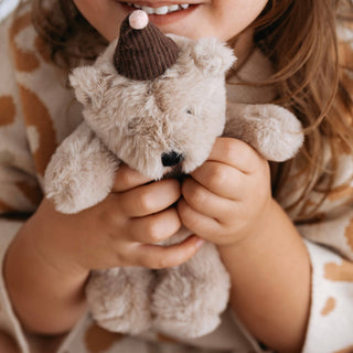 Wilma bear | soft toy - Plush Toy - and the little dog laughed