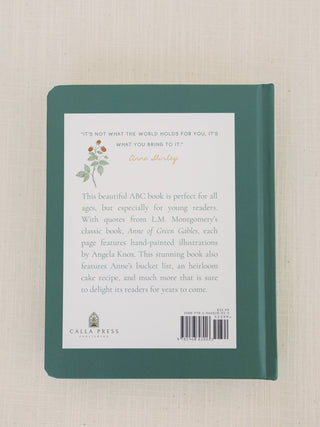 Anne of Green Gables Alphabet by Angela Knox - Books- Calla Press Publishing LLC