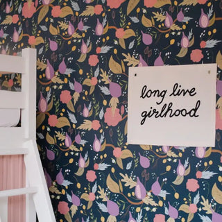 Long Live Girlhood Banner - Nursery Decor- Imani + KIDS