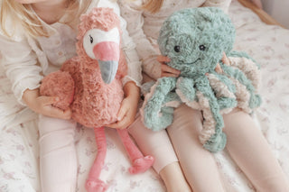 Francesca: The Weighted Flamingo - Plush Toy - Mindful and Co Kids USA