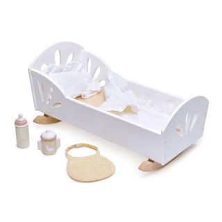 Sweet Swan Doll Bed - Toys - Tender Leaf Toys