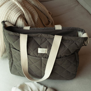 Quilted Diaper Bag - Diaper Bags - Dans le Sac