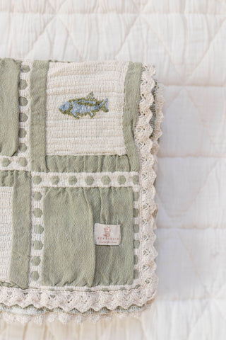 Fish Quilt - Blanket- New Grain