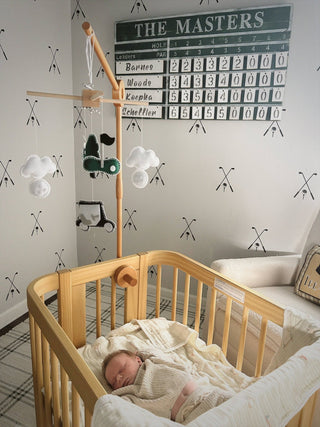 Vintage Golf 6 Layer Gauze Blanket - Blanket - Ellie and Layne