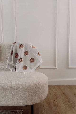 Shell Knit Blanket - Blanket- Woven Kids